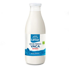 Leche fresca semidesnatada de vaca Cantero de Letur