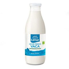 Leche fresca entera de vaca Cantero de Letur