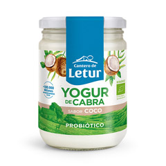Yogur de cabra sabor coco 420 g Cantero de Letur