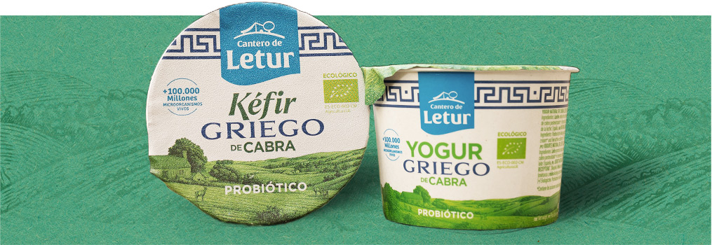 nuevo formato 125g Cantero de Letur kéfir probiótico cabra